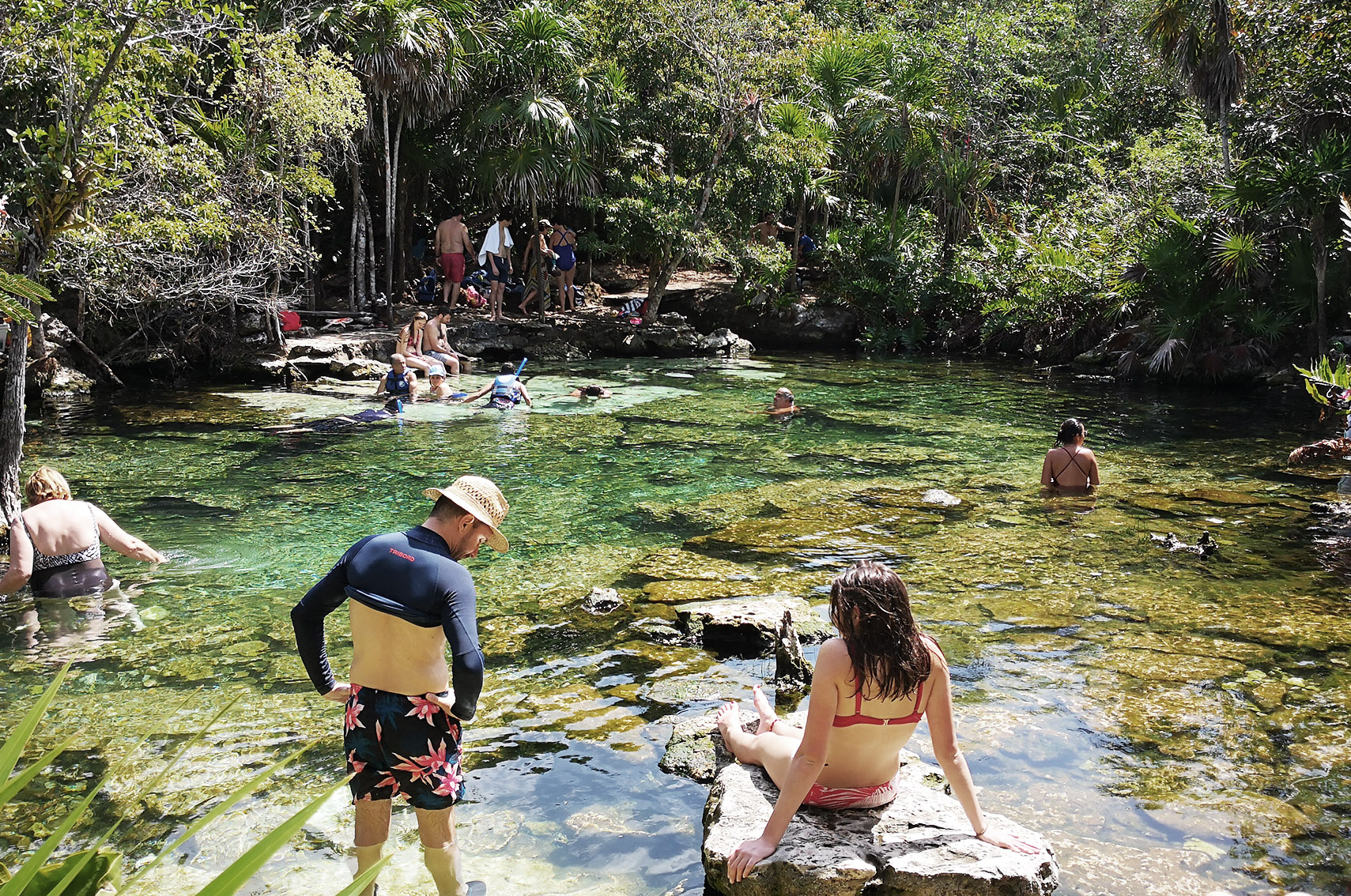 Voyage au Mexique conseils : cenote azul, tulum