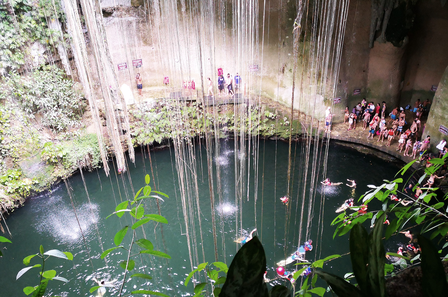 Voyage au Mexique conseils : cenote Ik Kil