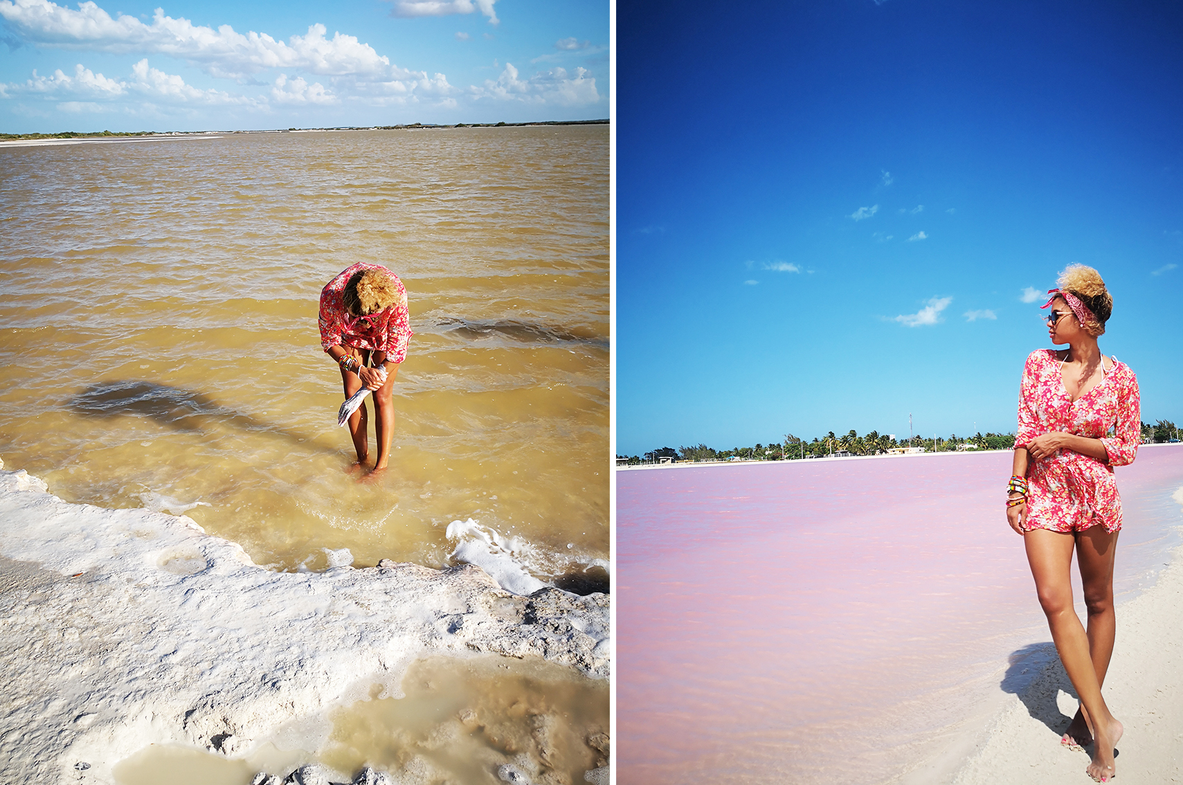 Ou aller au mexique : Las coloradas, Rio lagartos, Yucatan