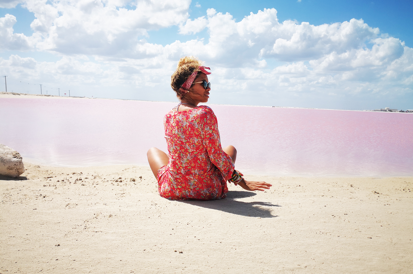 Ou aller au mexique : Las coloradas, Rio lagartos, Yucatan