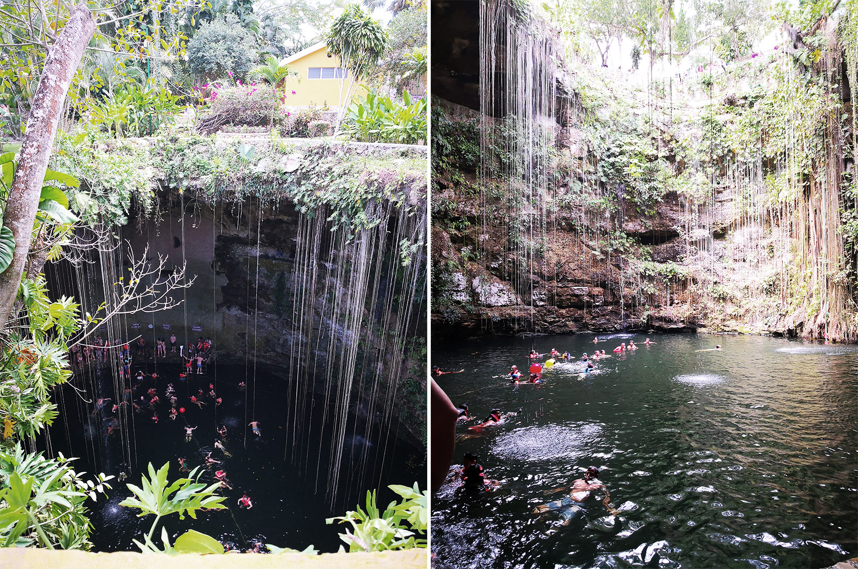 Voyage au Mexique conseils : cenote Ik Kil