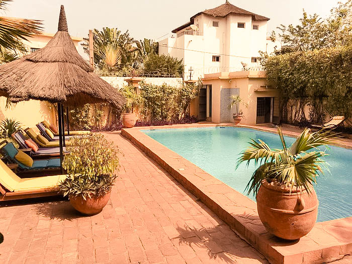 Hotel Badala Bamako : Manger, boire un verre, dormir